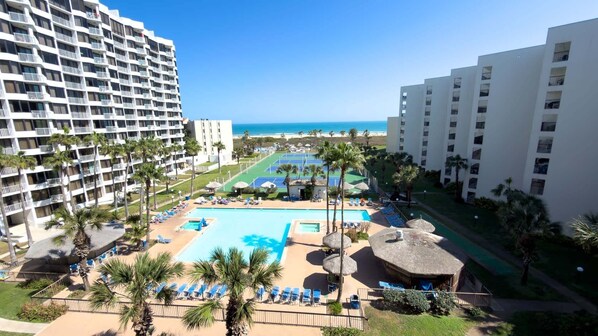 Apartment, 2 Bedrooms | Pool - Saida 3603 - 6 Floor Gulf-front Remodel - Sleeps 8 2 Bedroom Apts (South Padre Island)