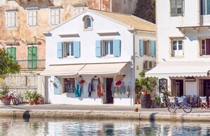 Exterior - Harbourfront Suite with Roof Terrace & Views in Central Gaios (Paxos)