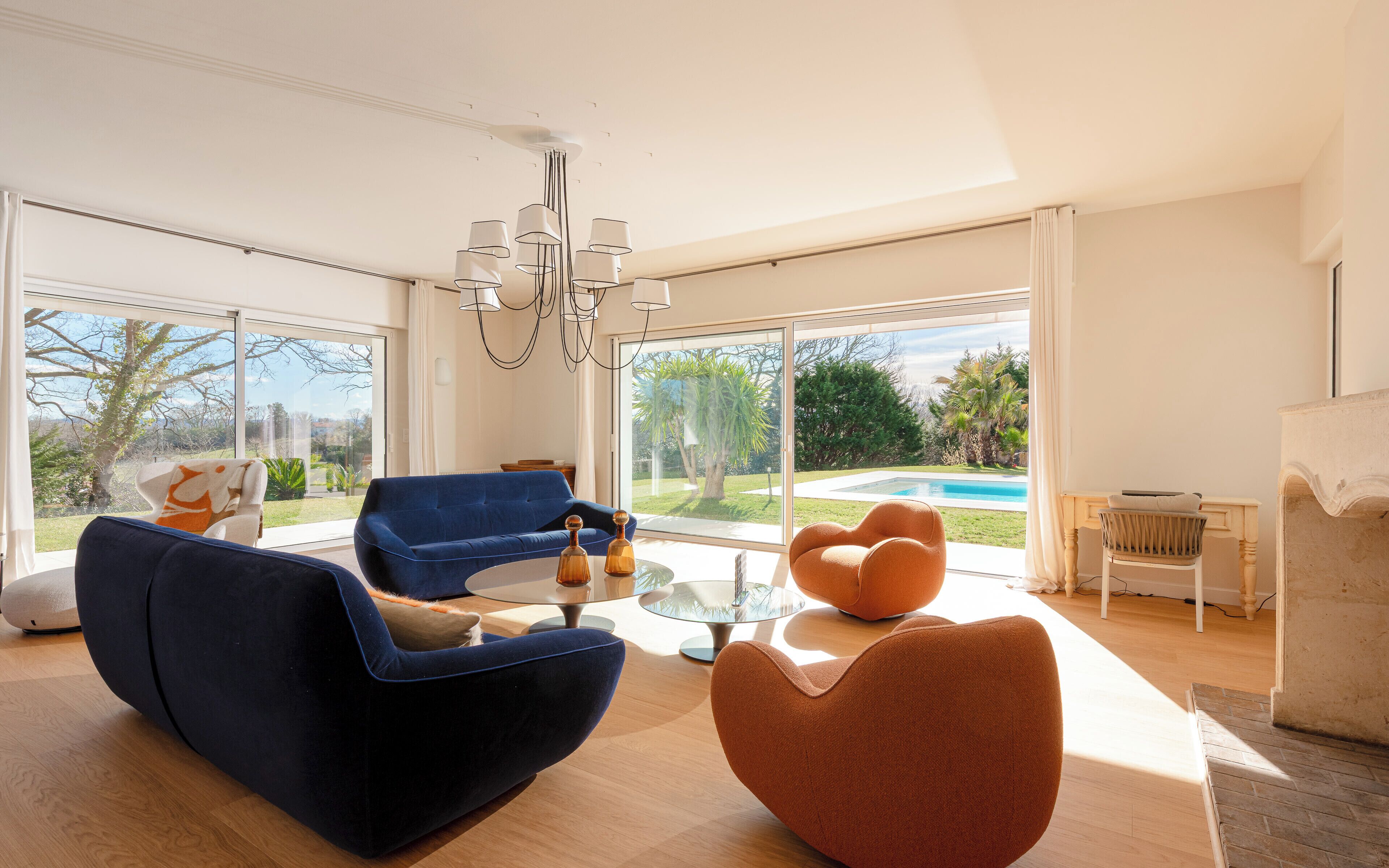 Linstant  Luxury 6-bedroom House With Heated Pool In Bassussarry - Biarritz