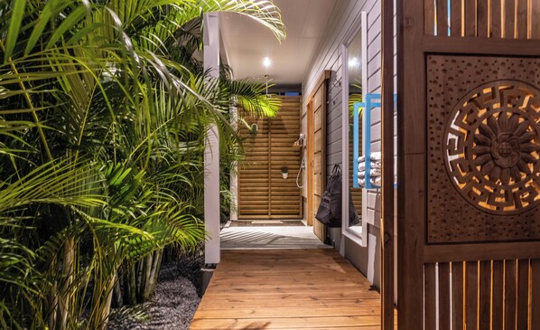 Property grounds - PRIVATE JUNGLE LODGE -VIEW MER-100 M2 TERRACE (Le Diamant)