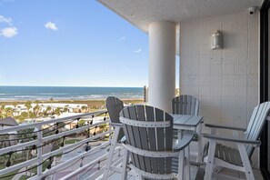 Outdoor dining - Modern 2-Story Beachfront Condo w/Top Level Resort Amenities! (South Padre Island)
