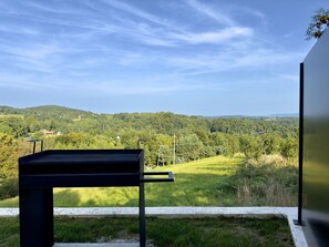 House | View from property - Luxurious Villa With Jacuzzi in the Beskid Mountains (gmina Łapanów)