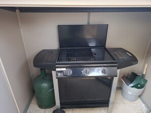 Interior - Mobile Home 'Badji': Shared Terrace, Private Garden & Air Conditioning in Gastes (Gastes)