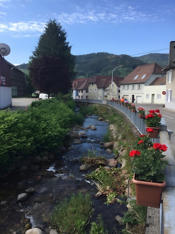 Property grounds. Holiday Home 'La Maison De Béatrice' with Mountain View, Private Terrace and Wi-Fi