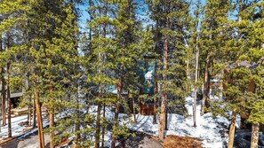 Property grounds - Rustic Cabin In The Heart Of Breckenridge With Private Hot Tub (Breckenridge)