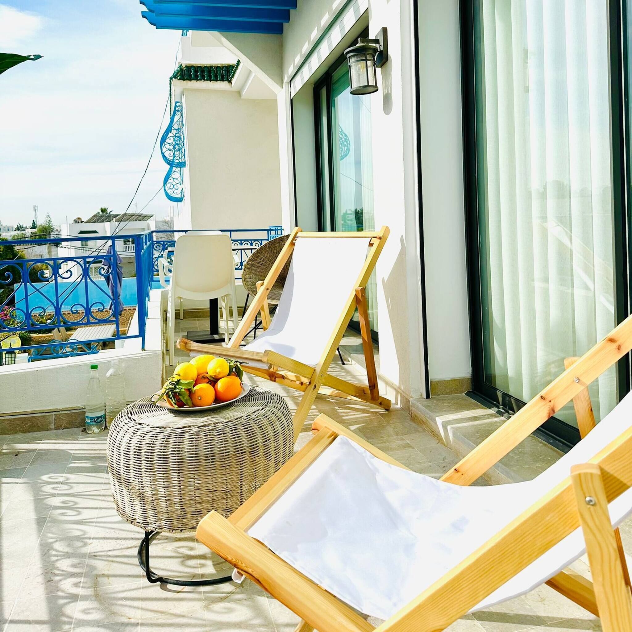 Apartamento, 2 quartos, para fumantes, sacada | Sacada