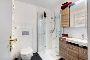 Shower, free toiletries, hair dryer, towels - Apartment Schwarzwaldtraum – St. Blasien (Sankt Blasien)