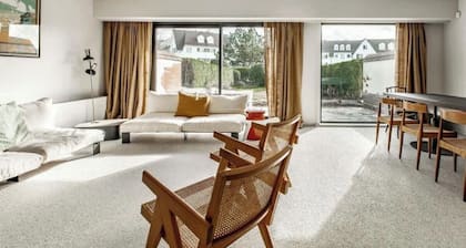 Prachtige tuin-duplex op wandeldijk Knokke-Zoute