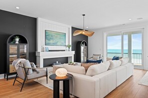 Smart TV - Oceanfront 6BR West Side Duplex w/ Pool, Elevator & Game Room (Emerald Isle)