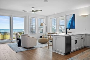 Interior - Oceanfront 6BR West Side Duplex w/ Pool, Elevator & Game Room (Emerald Isle)