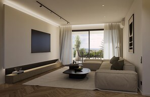 Living area - Urban Heights Ammoudi Seafront (Agios Nikolaos)