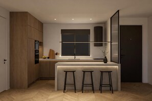 Private kitchen - Urban Heights Ammoudi Seafront (Agios Nikolaos)