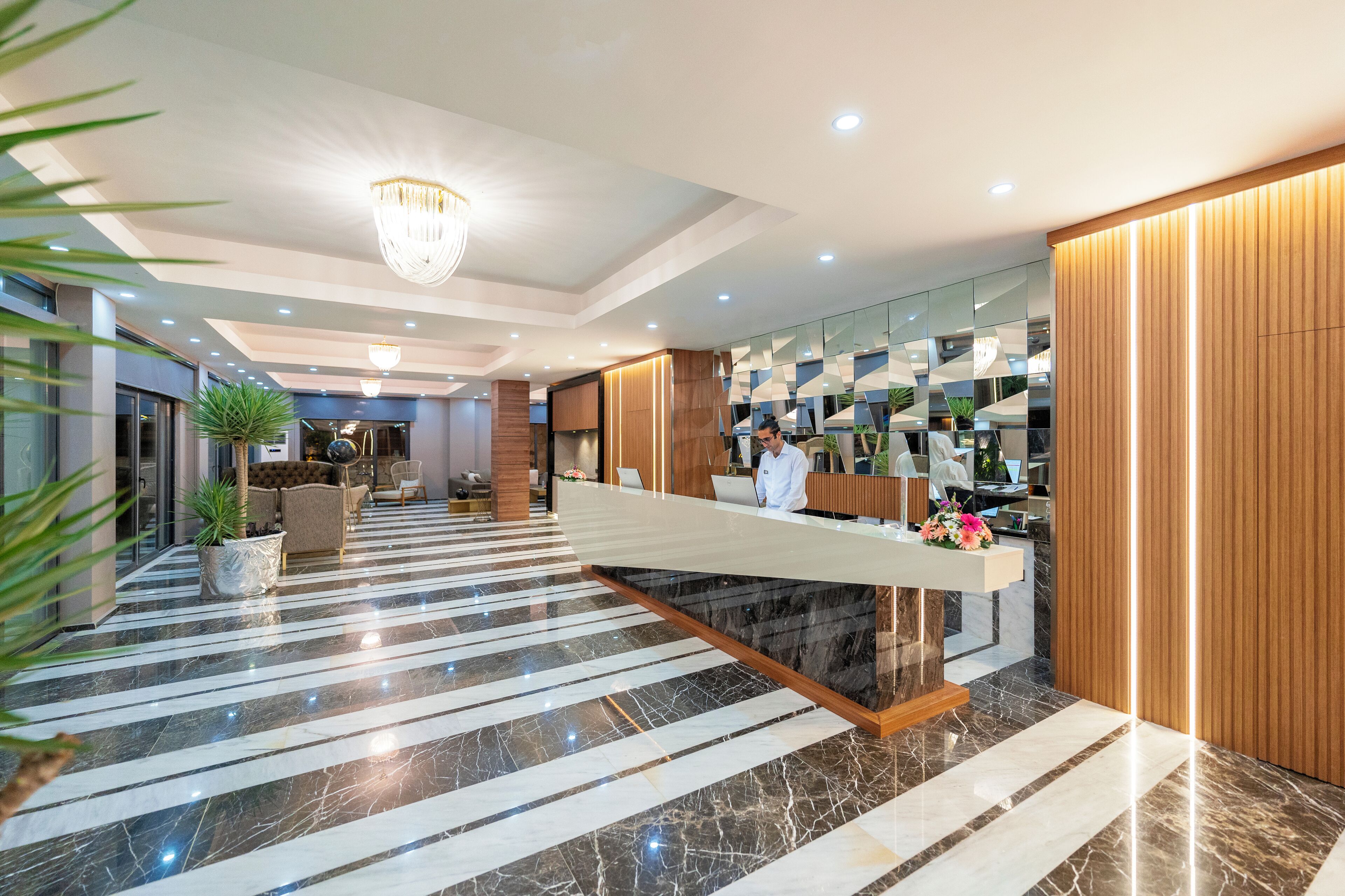 Reception hall