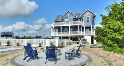 Bayfront home with private pool on Slaughter Beach!