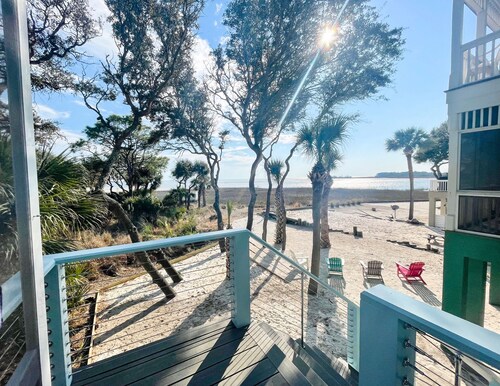 Gorgeous Ocean & Sunset Views, Private Beach, Golf Cart Included -  29 Veranda Beach