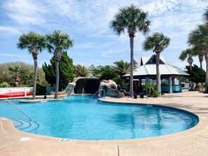 Pool - Gorgeous Ocean & Sunset Views, Private Beach, Golf Cart Included -  29 Veranda Beach (Fripp Island)