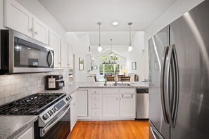 Fridge, microwave, oven, dishwasher - Quiet Cul De Sac, Neighborhood Pool, Golf Cart Included - 290 Whitetail Court (Fripp Island)