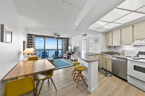 Fridge, microwave, oven, stovetop - Golden Sands 1115 by Seaside Vacations & Sales (Ocean City)