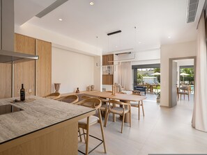 Dining - Villa Thimi - Luxury Family Villa - Private Pool (Kounoupidiana)