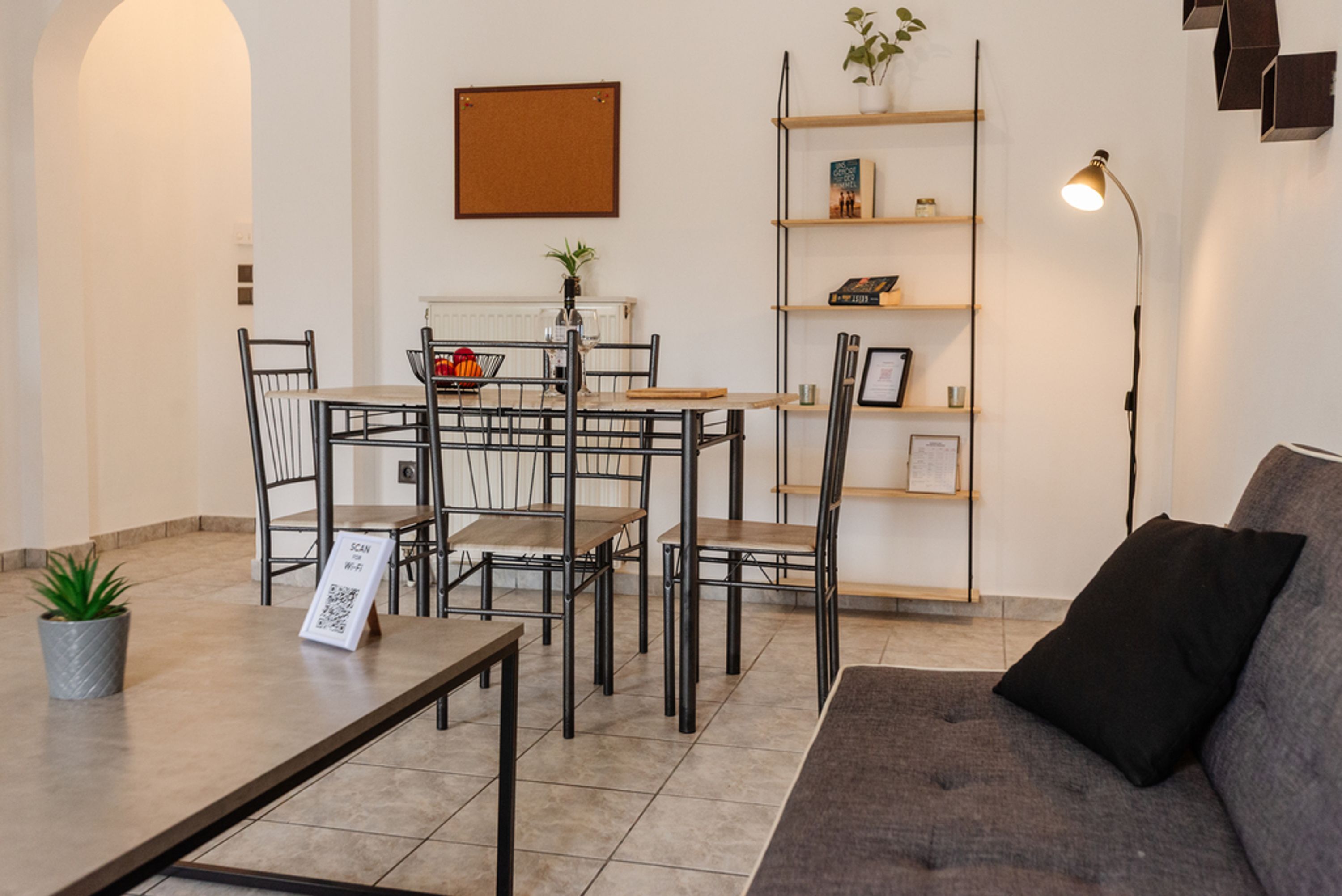 TV, books, offices