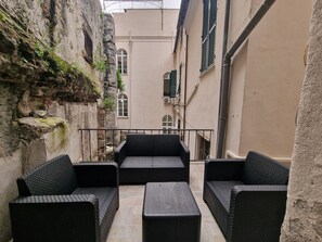Familielejlighed | Terrasse/gårdhave