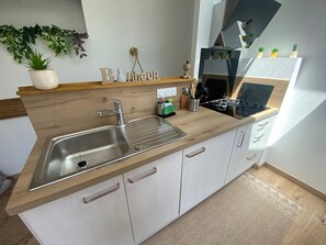 Private kitchen - Duplex apartment - mountain view - quiet - lake - hiking and nature (MONTAILLEUR)