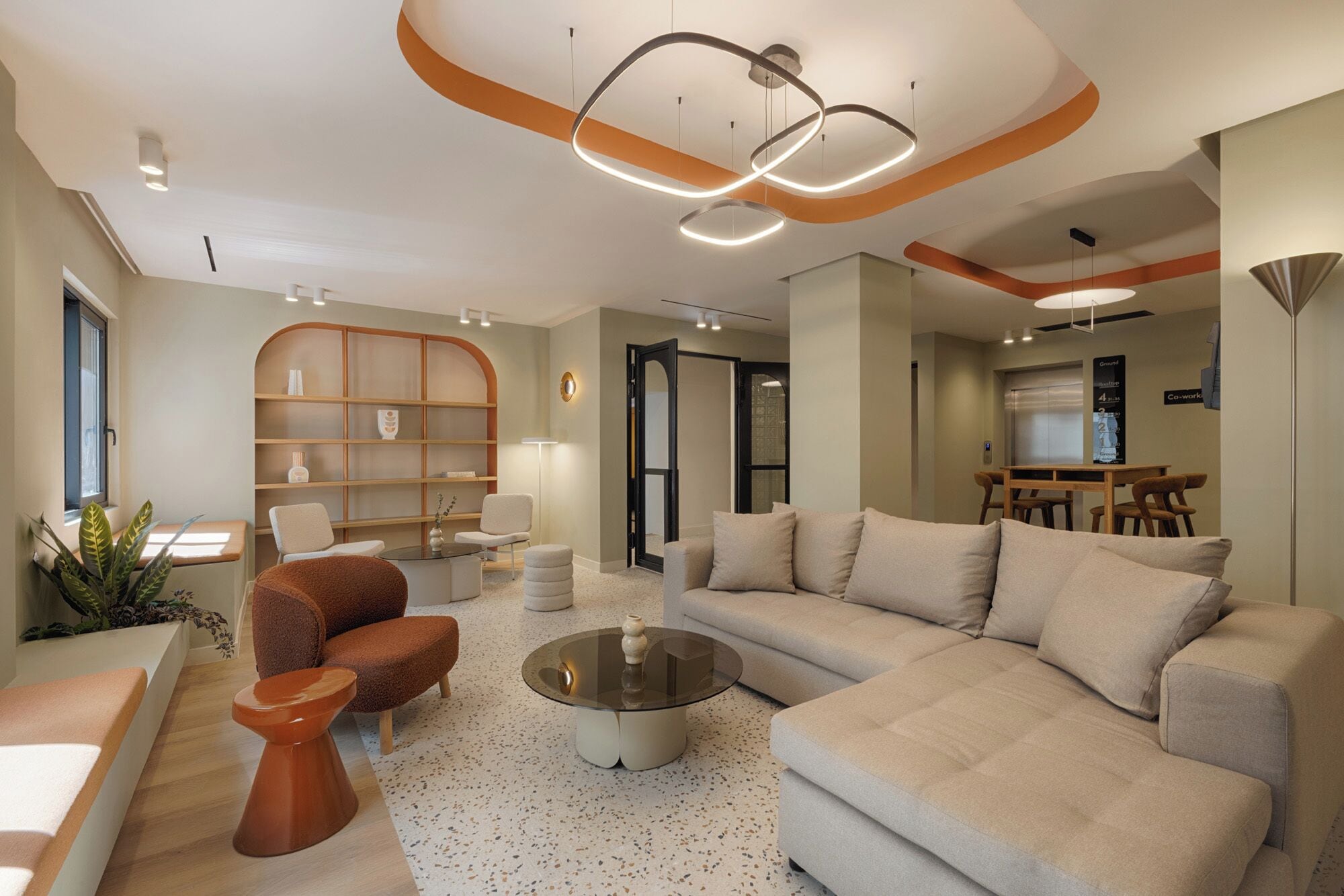 Lobby lounge