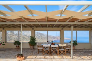 Dining - Sea Soul Luxury Villa with private swimming pool (Crete)