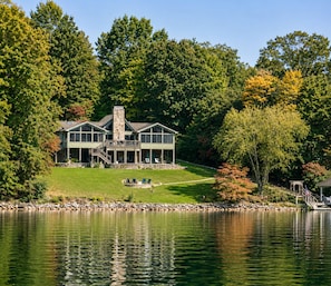 Exterior - We have Water! Spacious home with Gentle Slope and Dock! (Moneta)