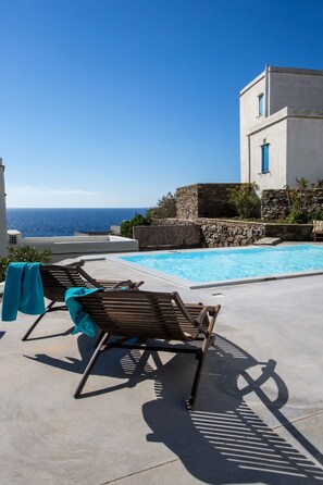 Pool - Ormos Seaside Villa G with private pool (Tinoa)