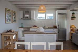 Coffee/tea maker, spices - Ormos Seaside Villa G with private pool (Tinoa)