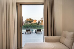 TV, stereo, offices - Nerites Luxury Villa 1 (Kato Gouves)