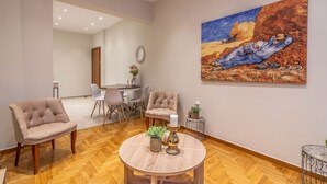 Unclassified image, 4 of 15, button - Prime 2BR Apartment next to Kallimarmaro Stadium (Athens)