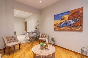 Interior - Prime 2BR Apartment next to Kallimarmaro Stadium (Athens)