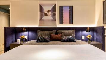 Apartment | Desk, laptop workspace, blackout curtains, soundproofing