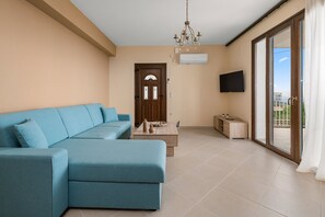 TV, offices - Lakis Residences - Maisonette /1st & 2nd floor Apt (Vlachata)
