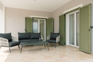 Terrace/patio - Villa Emelia with shared pool (Lakithra)