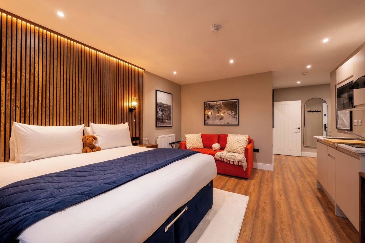 標準開放式客房 | 房內夾萬、書桌、手提電腦工作空間、遮光窗簾/窗簾