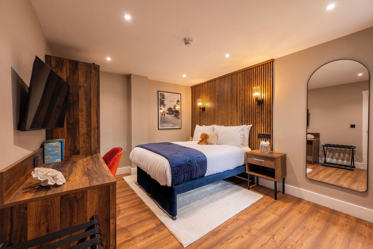 豪華公寓 | 房內夾萬、書桌、手提電腦工作空間、遮光窗簾/窗簾