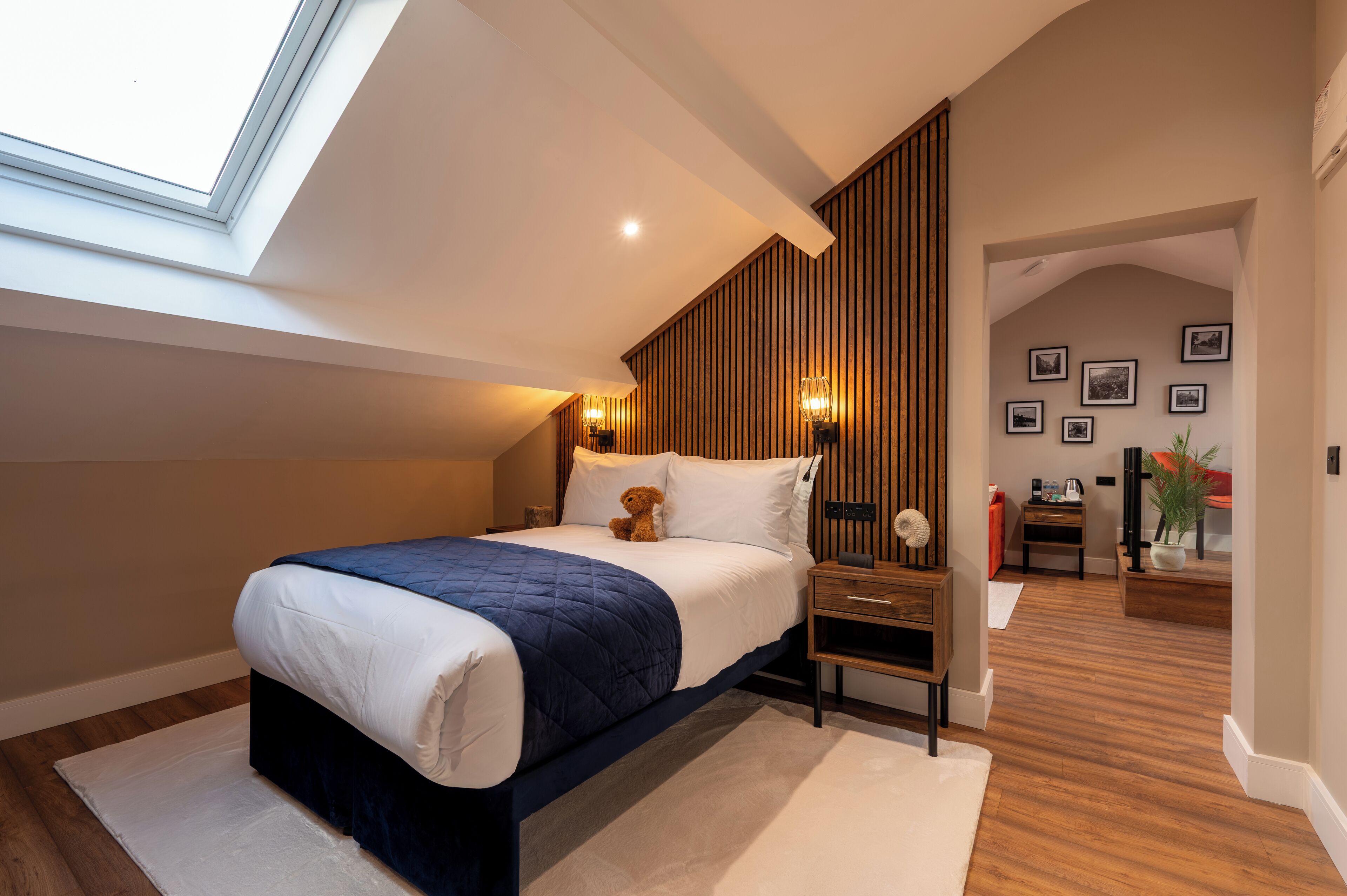 Departamento Deluxe | Caja de seguridad en la habitación y escritorio 