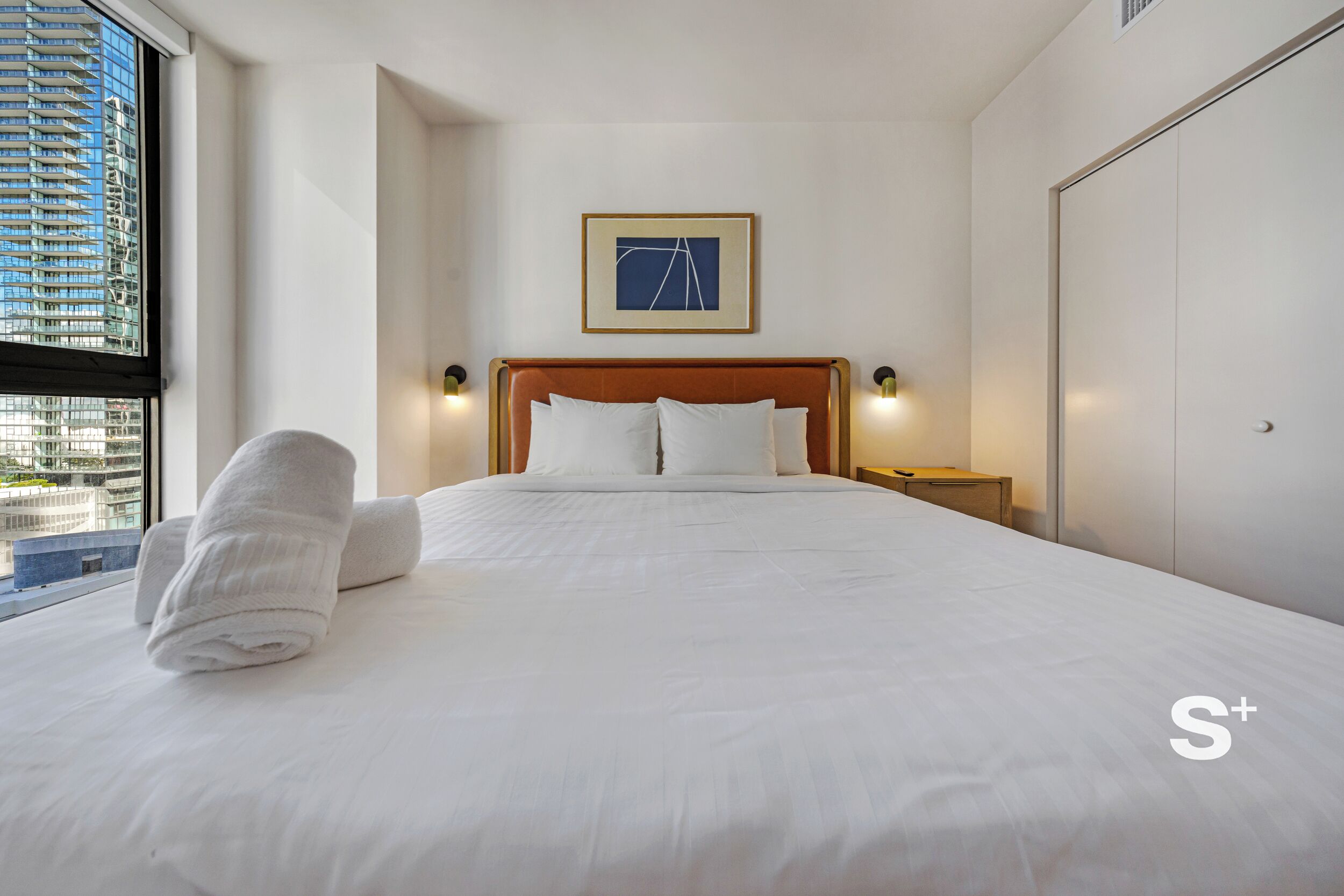 公寓式客房, 阳台, 城市景观 | 熨斗/熨衣板、免费 WiFi