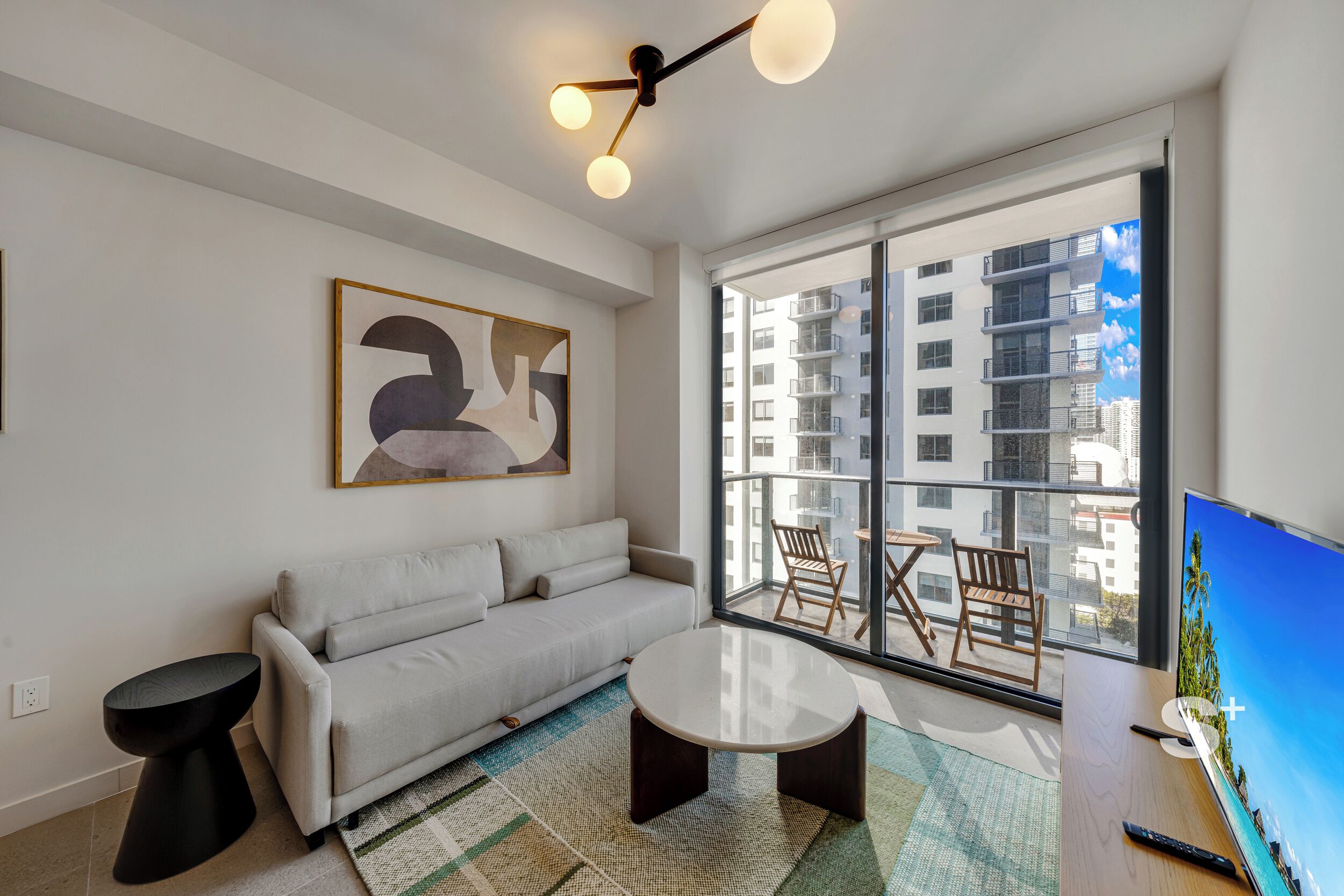 Condo, Balcony, City View | Living area