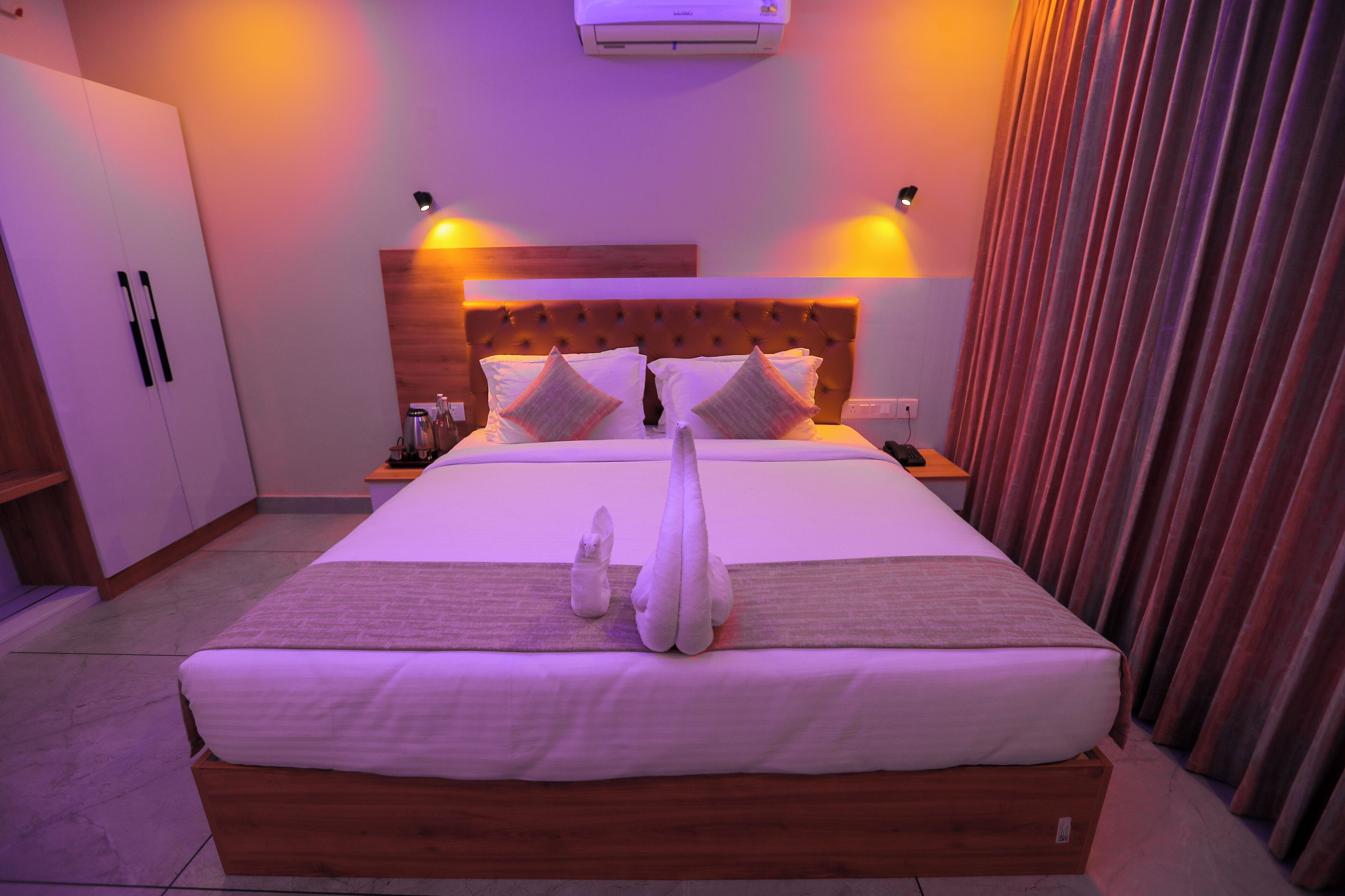 Deluxe-Doppelzimmer, Balkon, Gartenblick