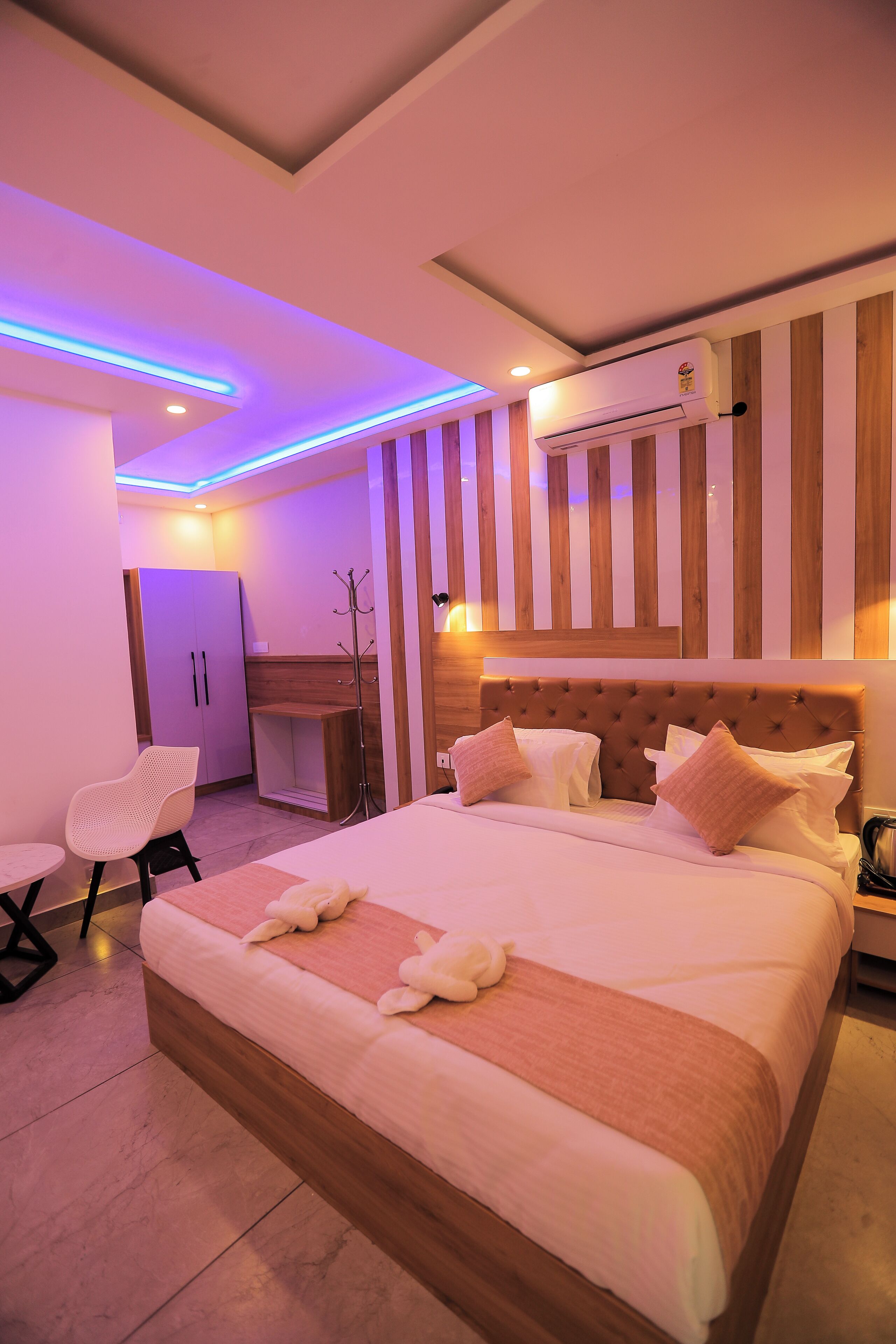 Lúxusstúdíóíbúð - útsýni yfir garð | Ókeypis þráðlaus nettenging