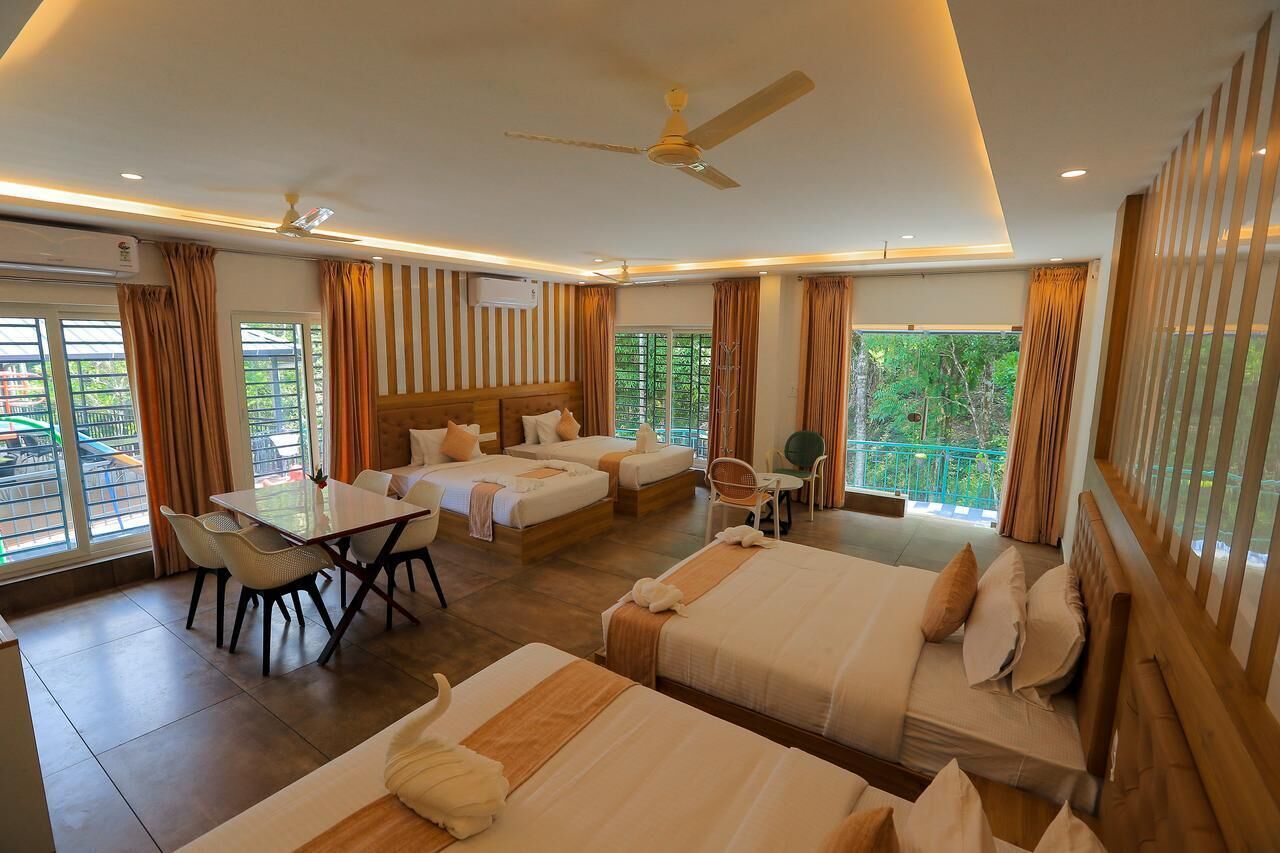 Family Quadruple Room, Garden View