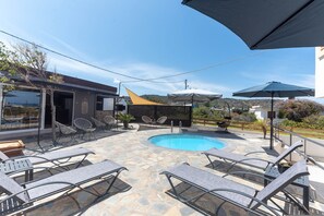 Terrace/patio - Three Waves Maisonettes | Manousos (Milatos Beach)