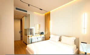 1 bedroom, desk, iron/ironing board, travel cot - Zins Luxury Apartment 06 (Durrës)