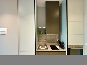 Private kitchen - Zins Luxury Apartment 04 (Durrës)