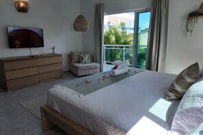 3 bedrooms, desk, iron/ironing board, WiFi - 3 Bedroom Beachfront Apartment (Las Terrenas)