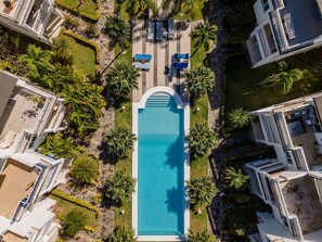 Pool - 3 Bedroom Beachfront Apartment (Las Terrenas)
